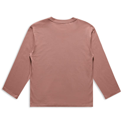 Women's Martina L/S Tee Hazy Pink - Back