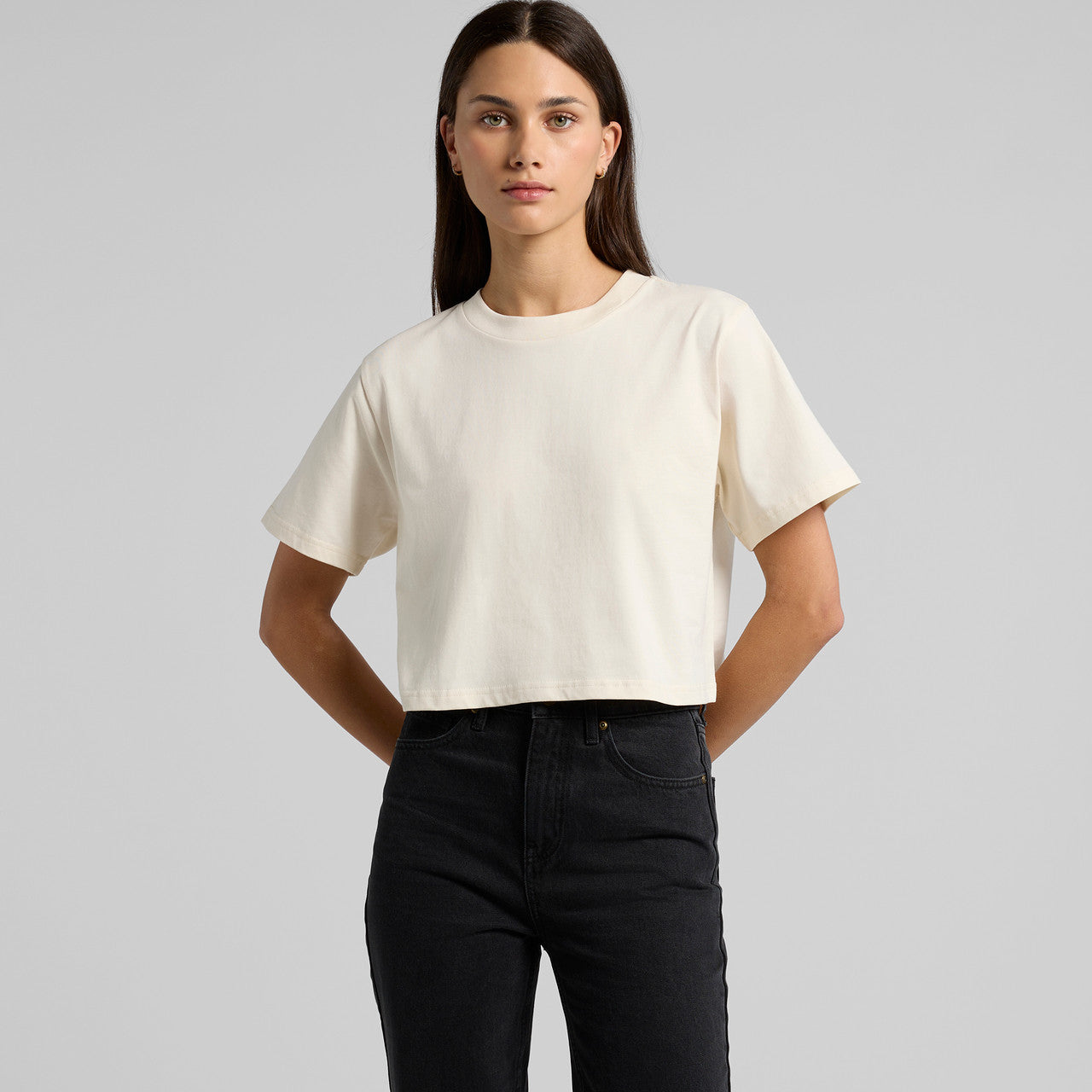 Women's Classic Crop Tee Back