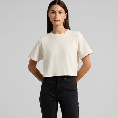 Women's Classic Crop Tee Back