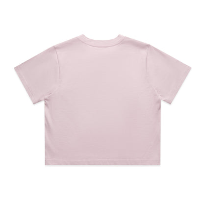 Women's Classic Crop Tee Orchid - Back