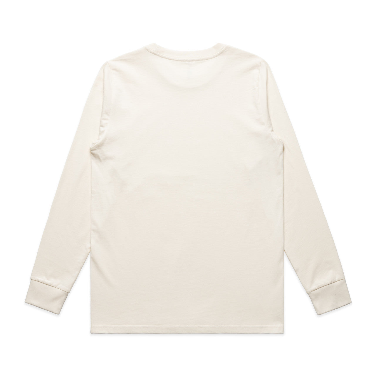 Women's Classic L/S Tee Ecru - Back