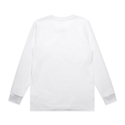 Women's Classic L/S Tee White - Back