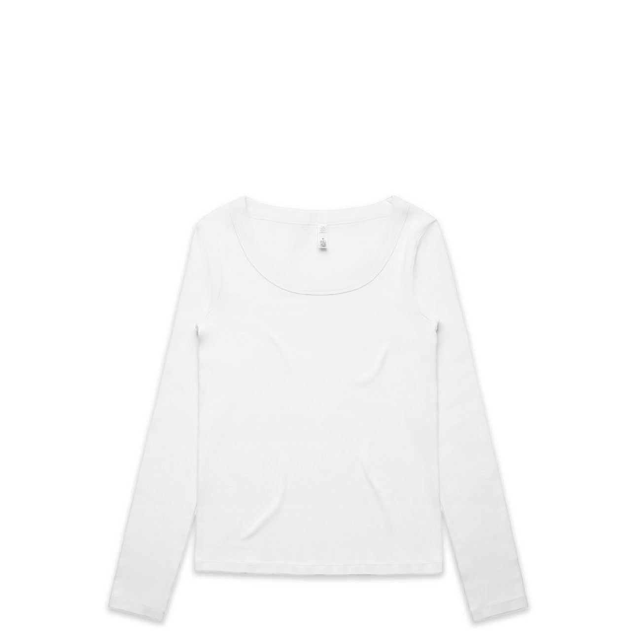 Wo's Organic Baby Rib L/S Tee