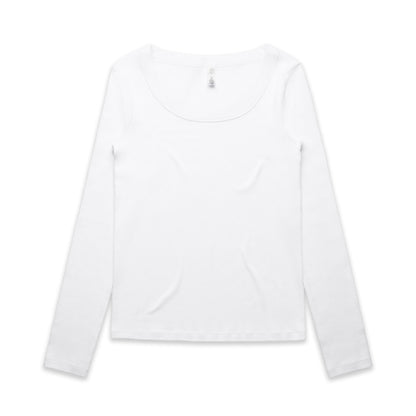 Women's Organic Baby Rib L/S Tee