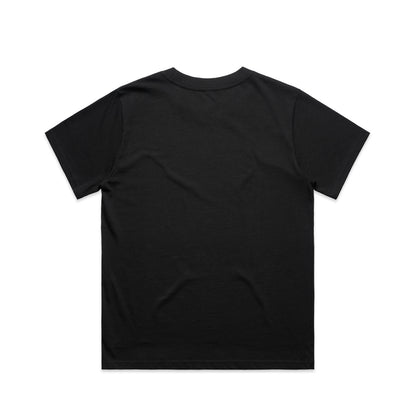 Women's Classic Minus Tee [5cm] Black - Back