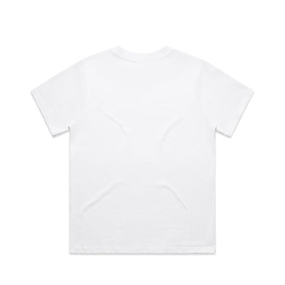 Women's Classic Minus Tee [5cm] White - Back