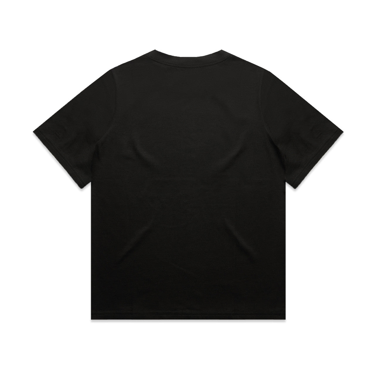 Women's Heavy Tee Black - Back