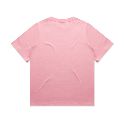 Women's Heavy Tee Bubblegum - Back