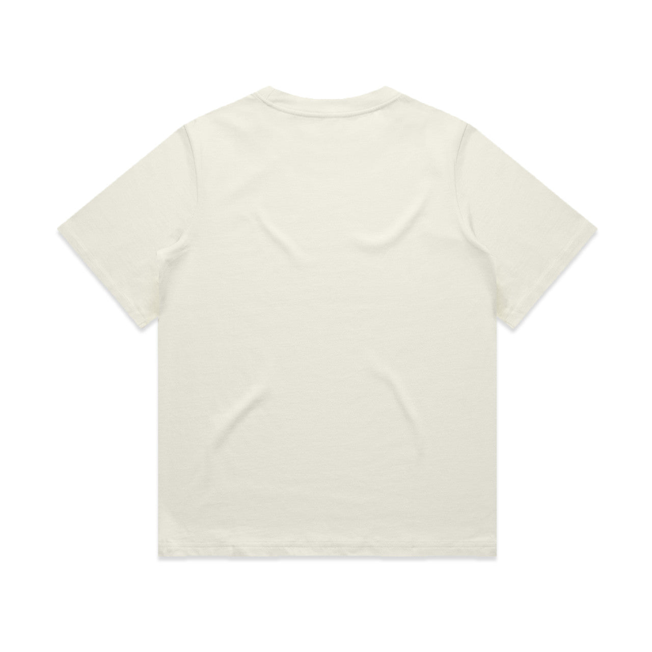 Women's Heavy Tee Ecru - Back
