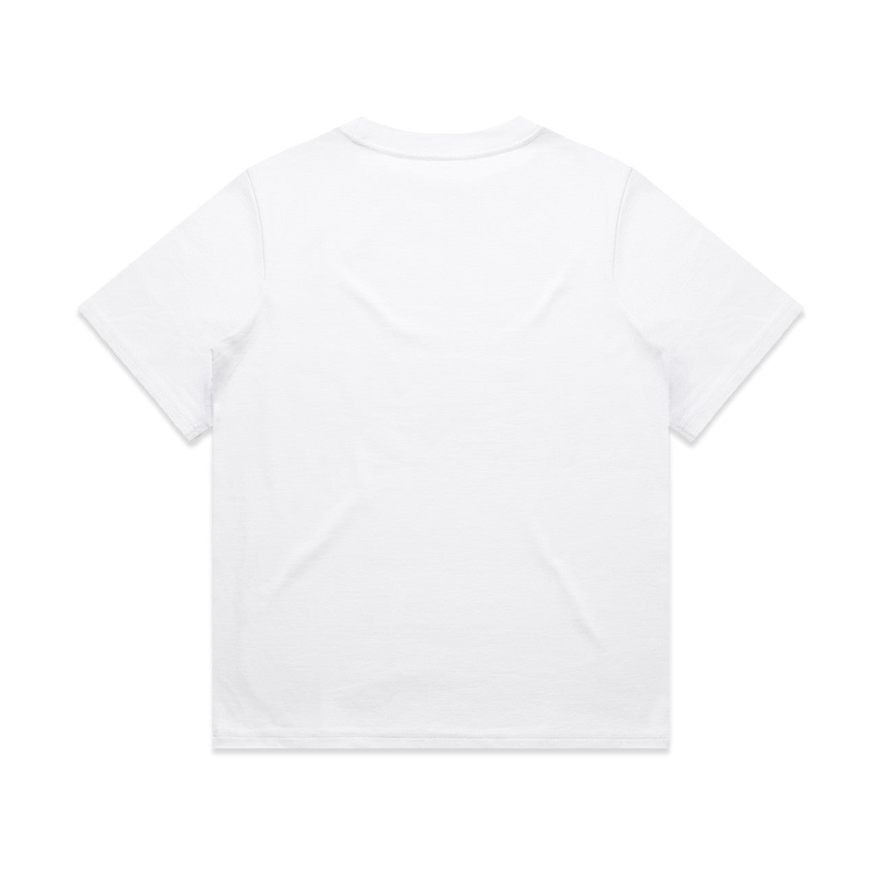 Women's Heavy Tee White - Back