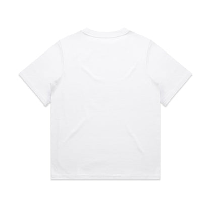 Women's Heavy Tee White - Back