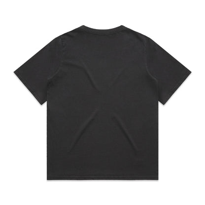 Women's Heavy Faded Tee Faded Black - Back