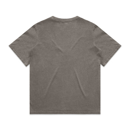 Women's Heavy Faded Tee Faded Grey - Back