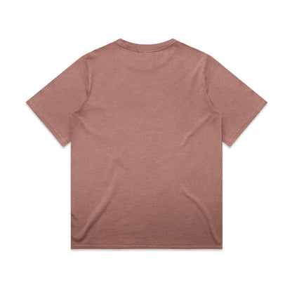 Women's Heavy Faded Tee Faded Pink - Back