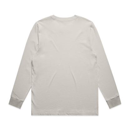 Women's Heavy Faded L/S Tee Faded Bone - Back