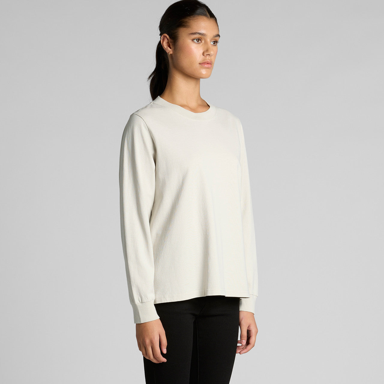 Women's Heavy Faded L/S Tee Turn