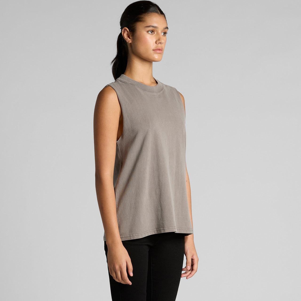 Women's Heavy Faded Tank Turn