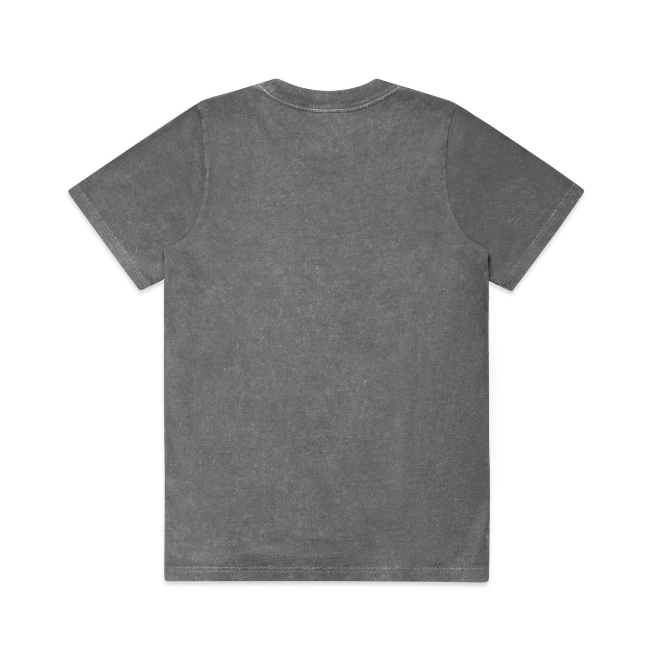 Women's Stone Wash Heavy Tee Coal Stone - Back