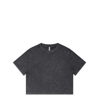 Women's Stone Wash Heavy Crop
