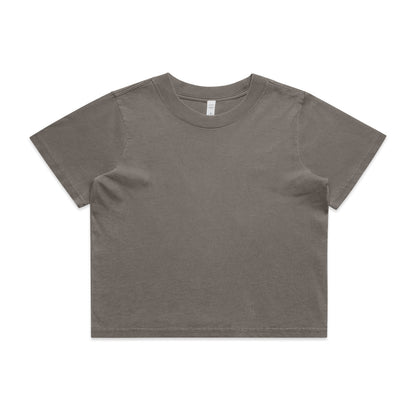 Women's Heavy Faded Crop Tee
