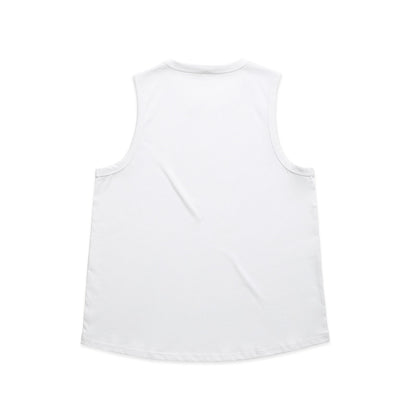 Women's Martina Tank White - Back