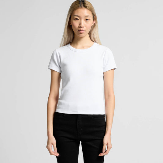 Women's Organic Rib Tee 4092G