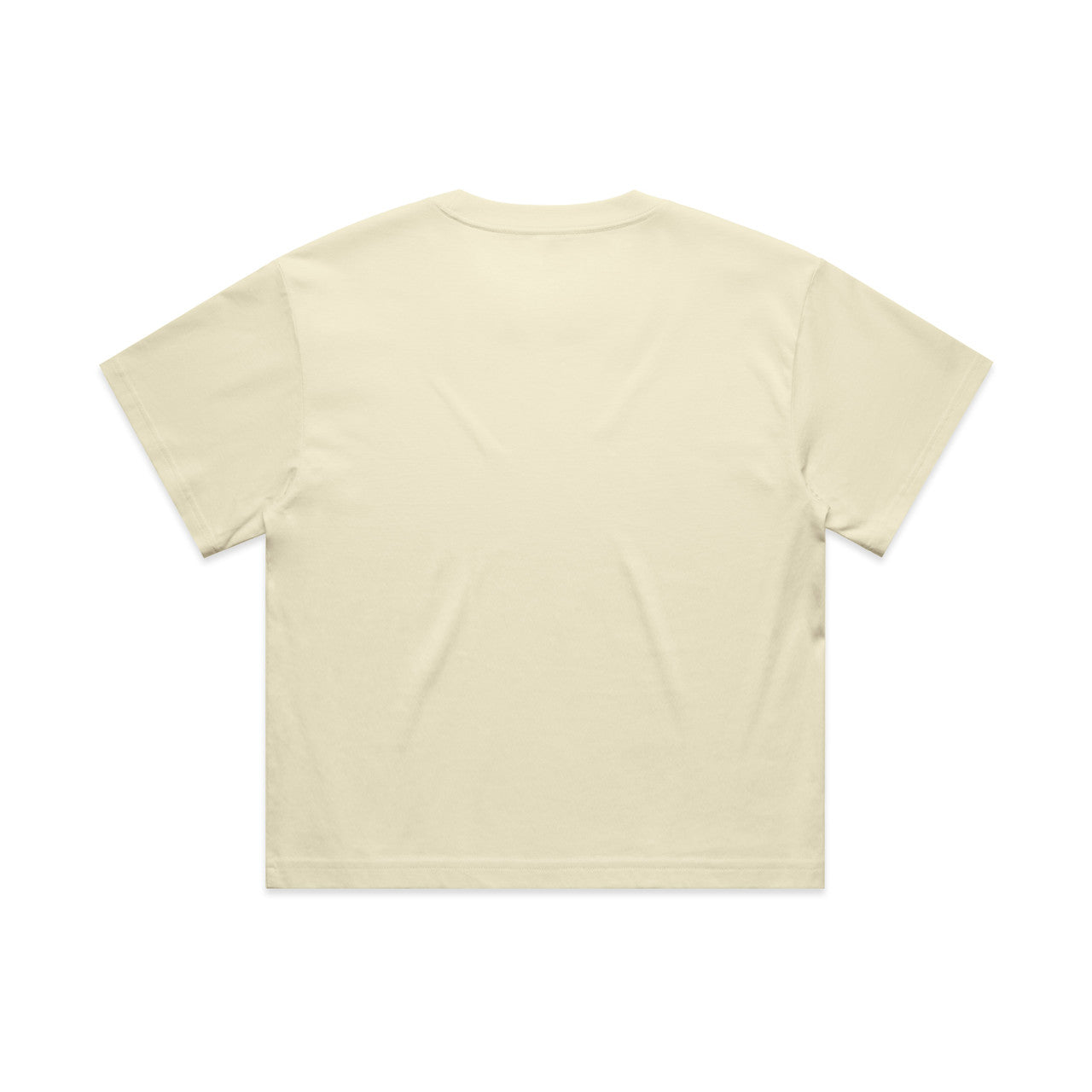 Women's Martina Crop Tee Butter - Back