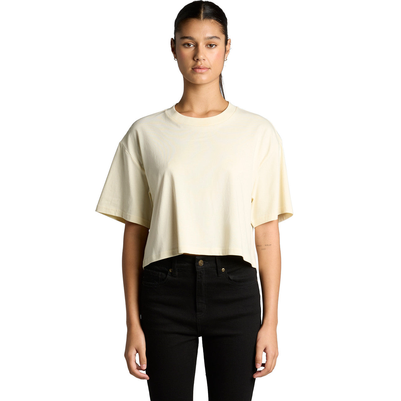 Women's Martina Crop Tee Front