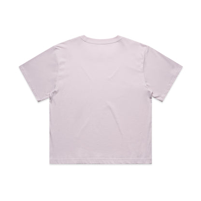 Women's Martina Crop Tee Orchid - Back
