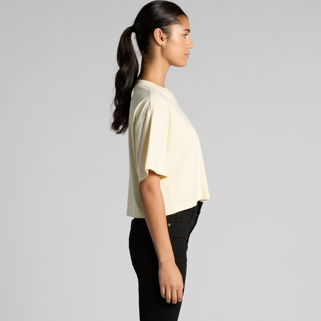 Women's Martina Crop Tee Side
