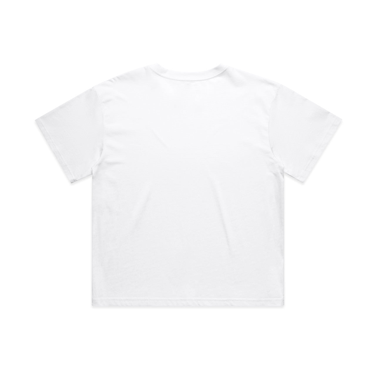 Women's Martina Crop Tee White - Back