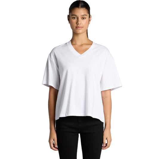 Women's Martina V Neck Tee Front