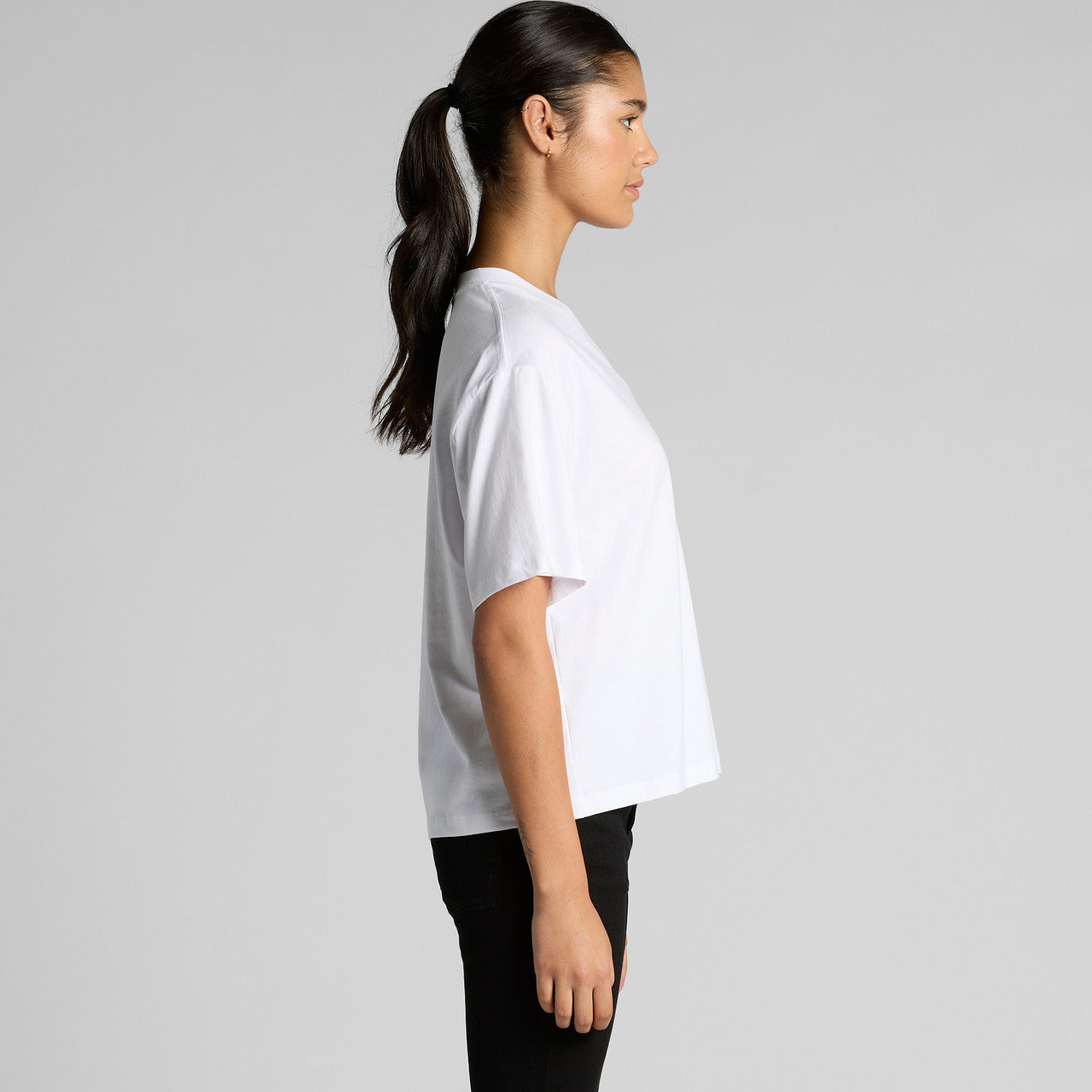 Women's Martina V Neck Tee Side