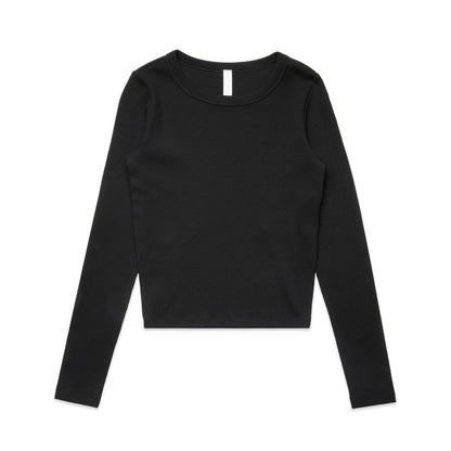 Women's Organic Rib L/S Tee