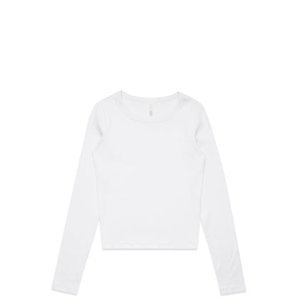 Women's Organic Rib L/S Tee