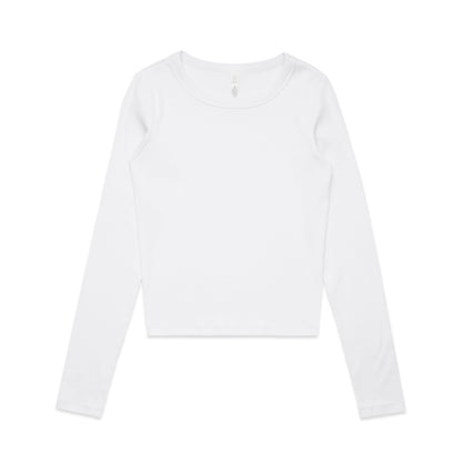 Women's Organic Rib L/S Tee