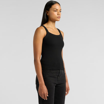 Women's Organic Collegiate Tank Turn