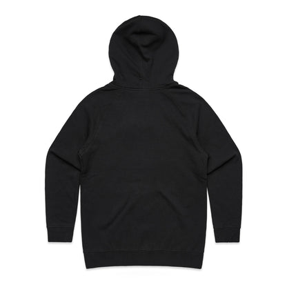 Women's Supply Hood Black - Back
