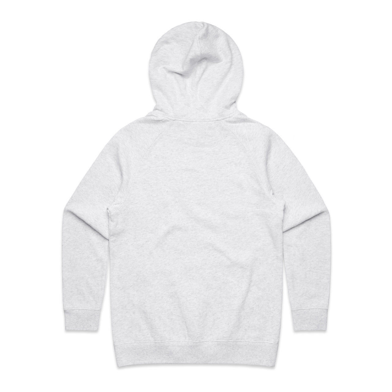 Wo's Supply Hood White Marle - Back