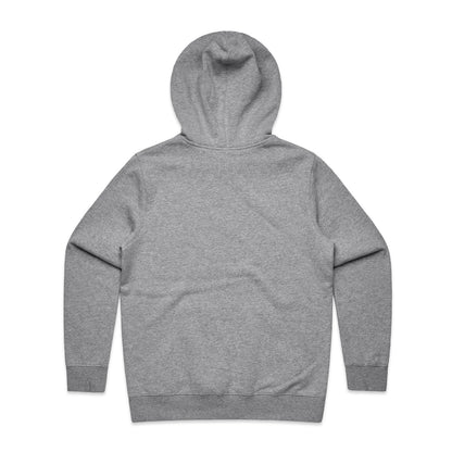 Women's Stencil Hood Grey Marle - Back