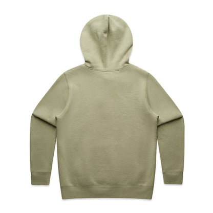 Women's Stencil Hood Pistachio - Back