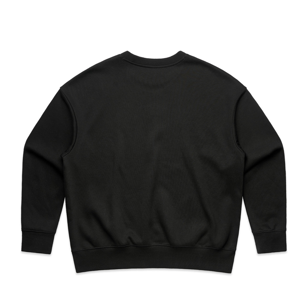 Women's Heavy Crew Black - Back