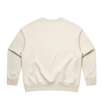 Women's Heavy Crew Ecru - Back