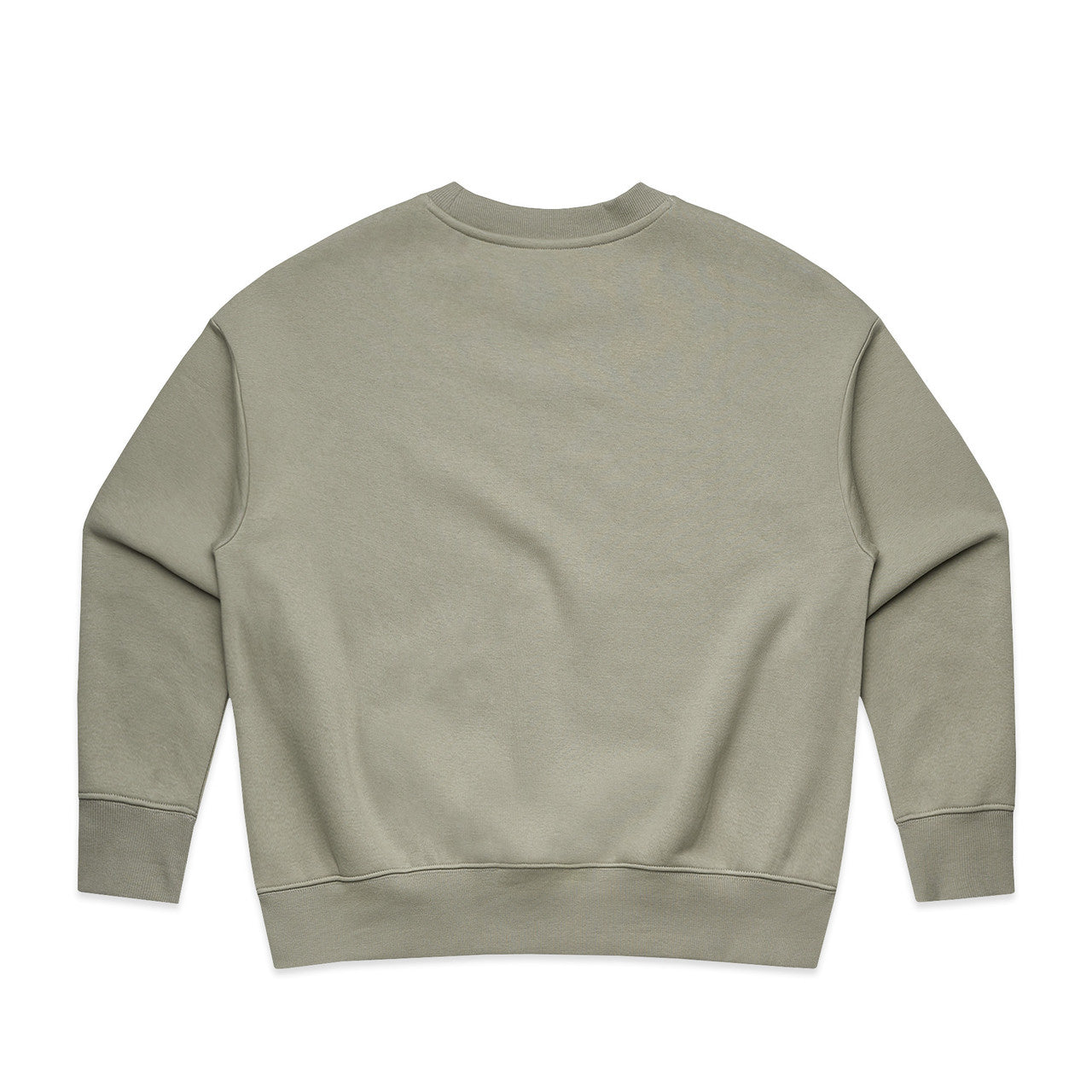 Women's Heavy Crew Eucalyptus - Back