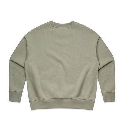 Women's Heavy Crew Eucalyptus - Back