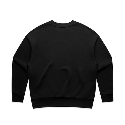Women's Relax Crew Black - Back