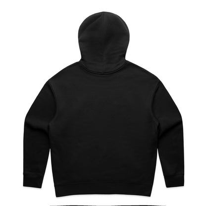 Women's Relax Hood Black - Back