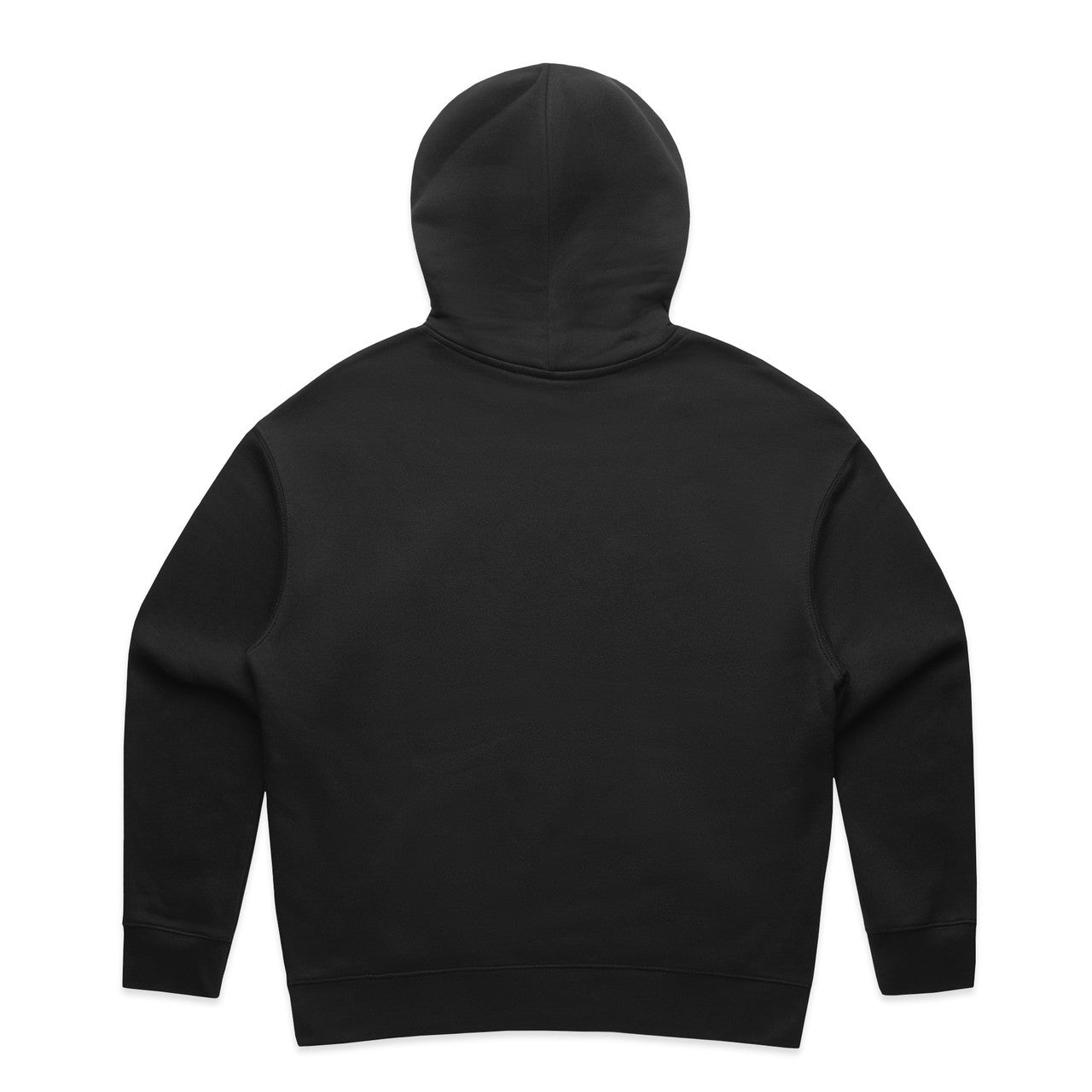Women's Relax Zip Hood Black - Back