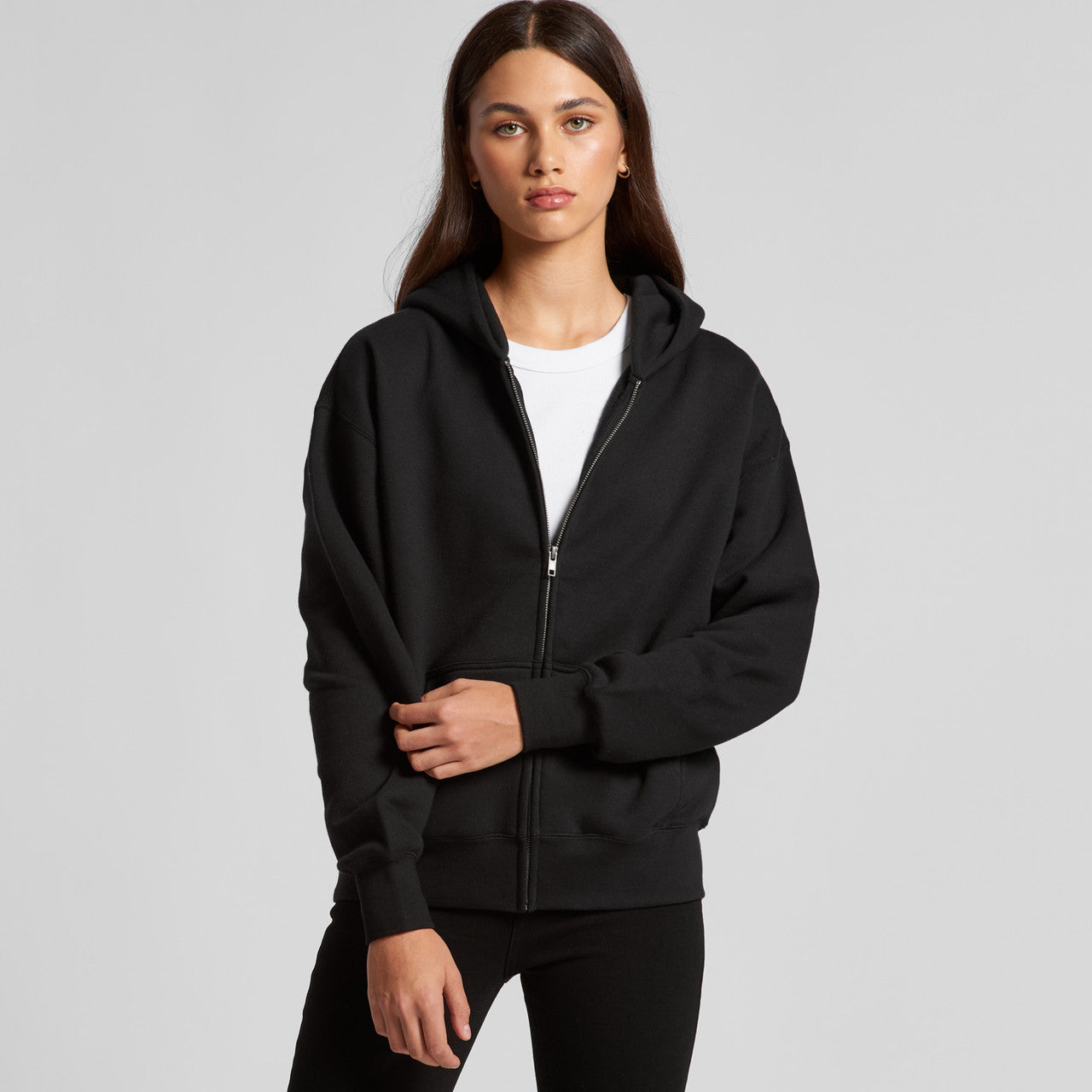 Women's Relax Zip Hood Back