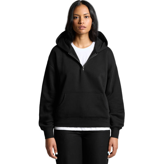 Women's Relax Half Zip Hood Front